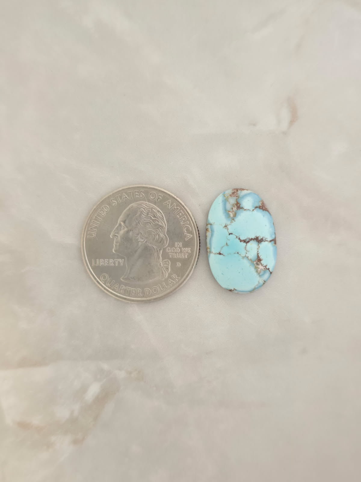 Golden Hill Turquoise Cabochon