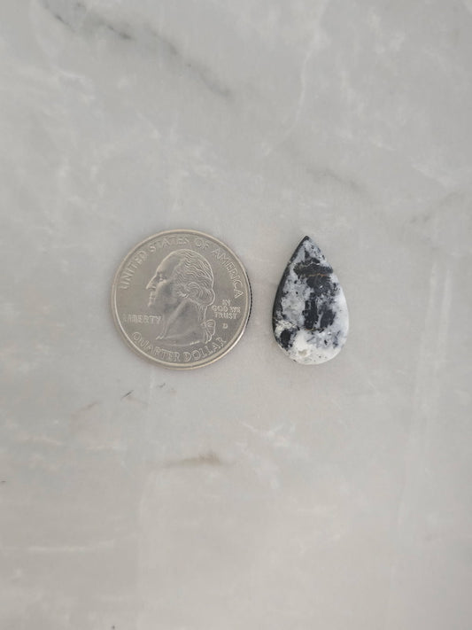 White Buffalo Turquoise Cabochon