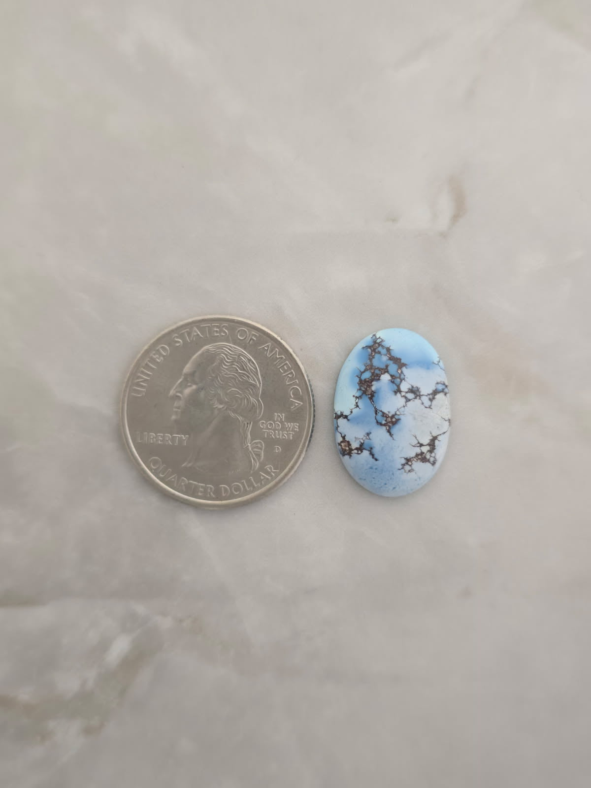 Golden Hill Turquoise Cabochon