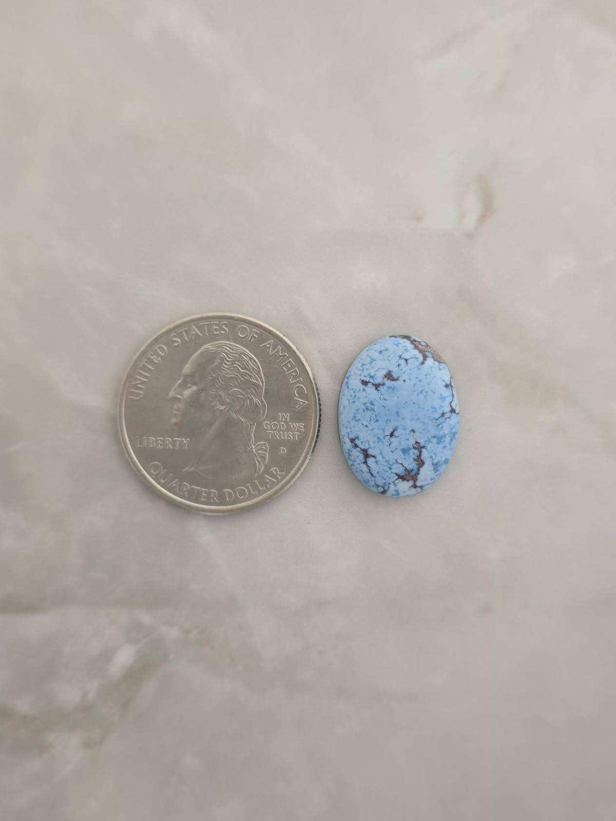 Golden Hill Turquoise Cabochon