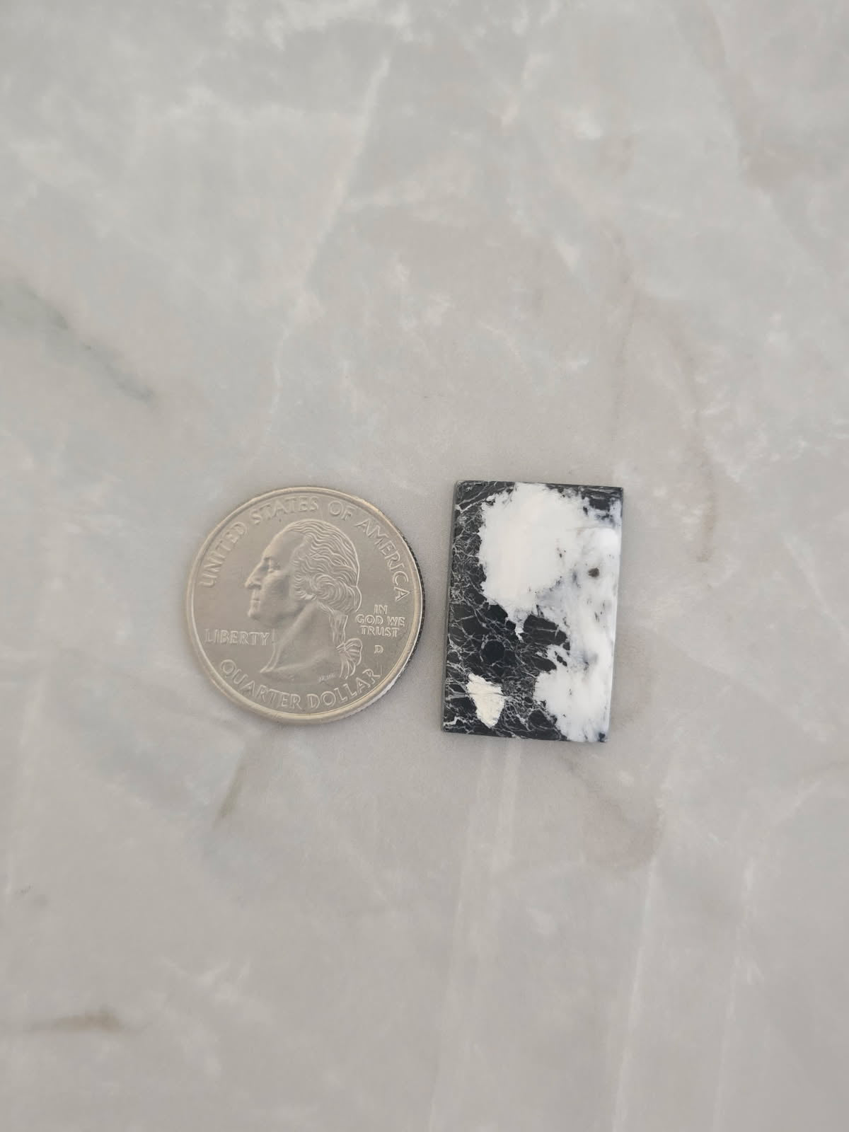 White Buffalo Turquoise Cabochon