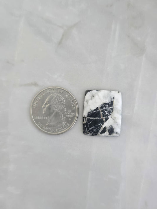 White Buffalo Turquoise Cabochon