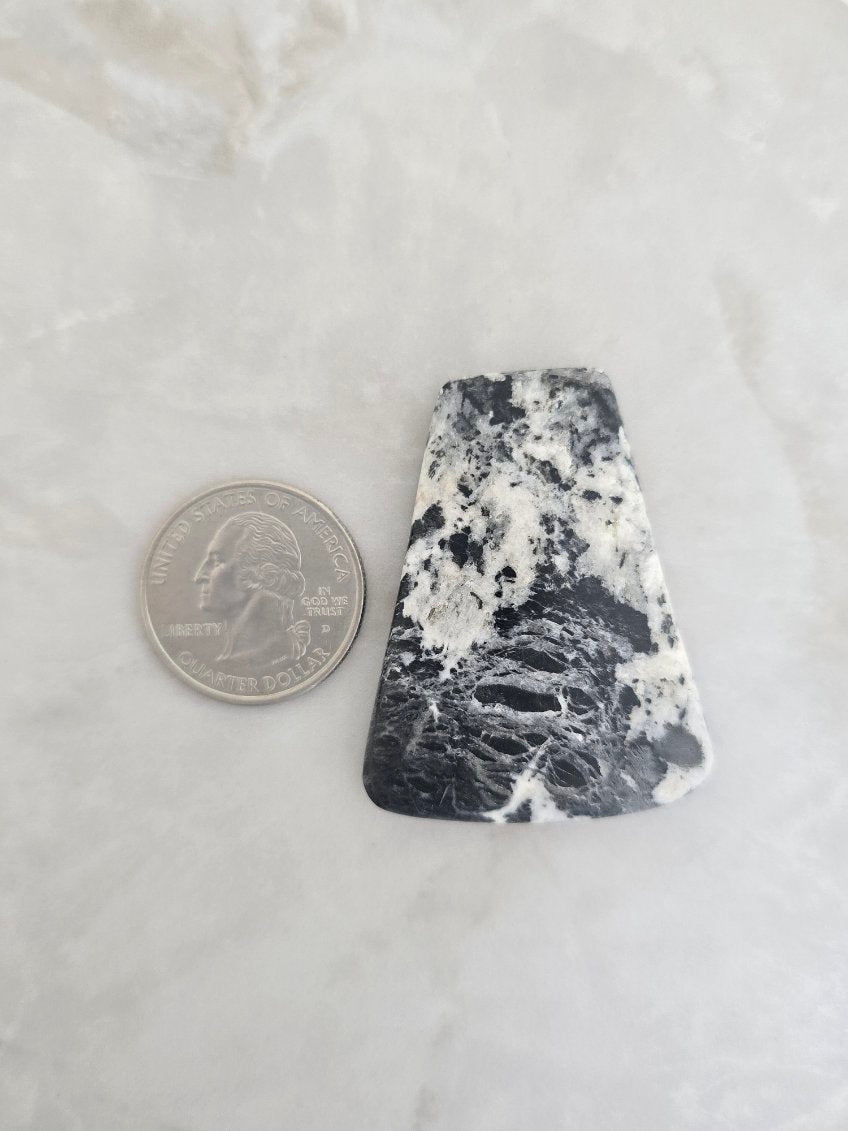 White Buffalo Turquoise Cabochon