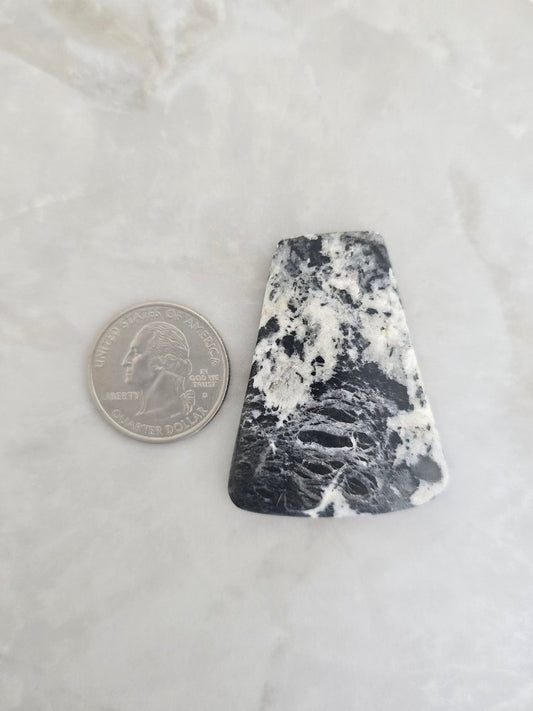 White Buffalo Turquoise Cabochon