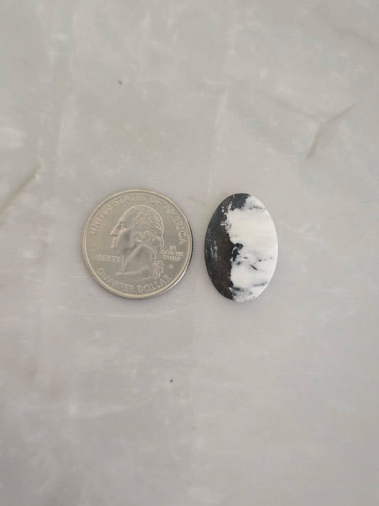 White Buffalo Turquoise Cabochon