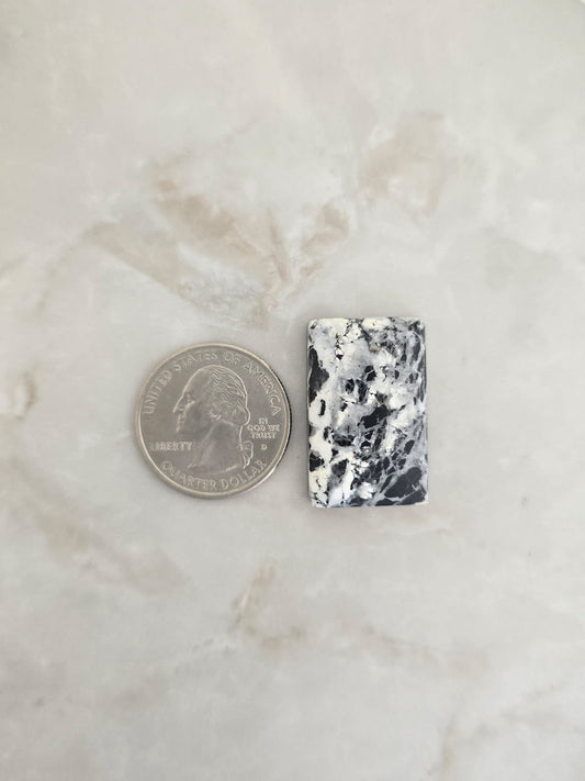 White Buffalo Turquoise Cabochon