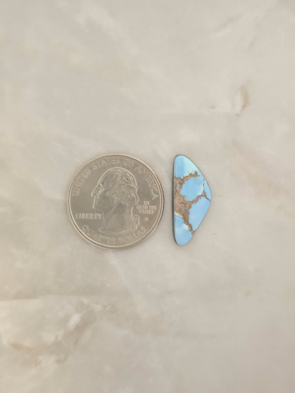 Golden Hill Turquoise Cabochon