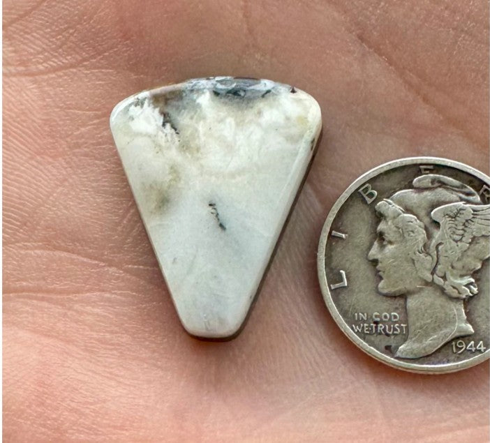 Test Item White Buffalo Cabochon 1