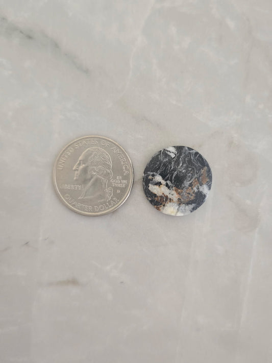 White Buffalo Turquoise Cabochon