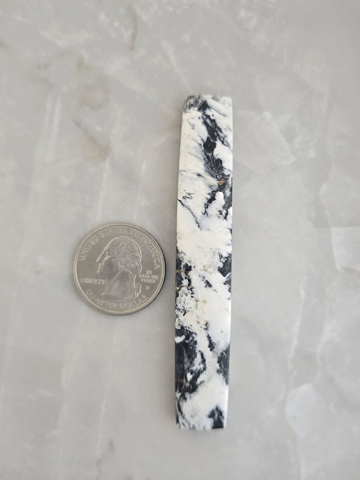 White Buffalo Turquoise Cabochon