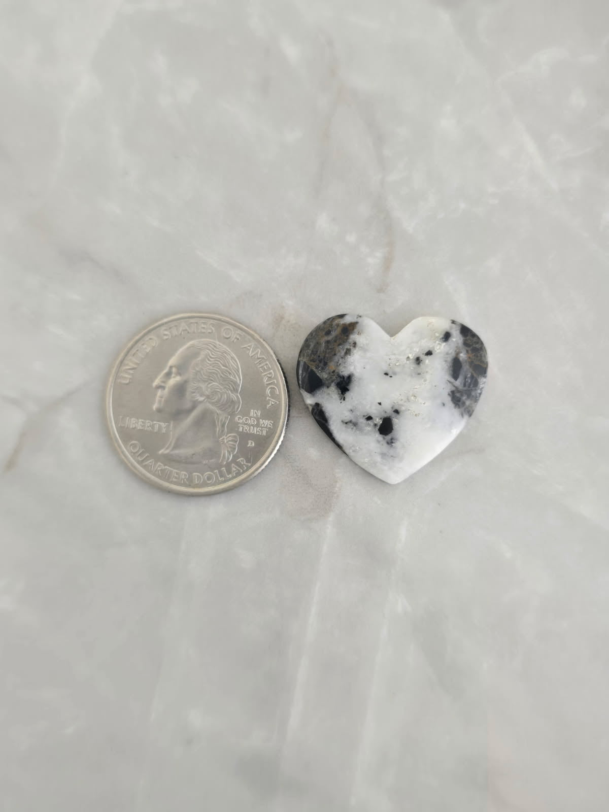 White Buffalo Turquoise Cabochon