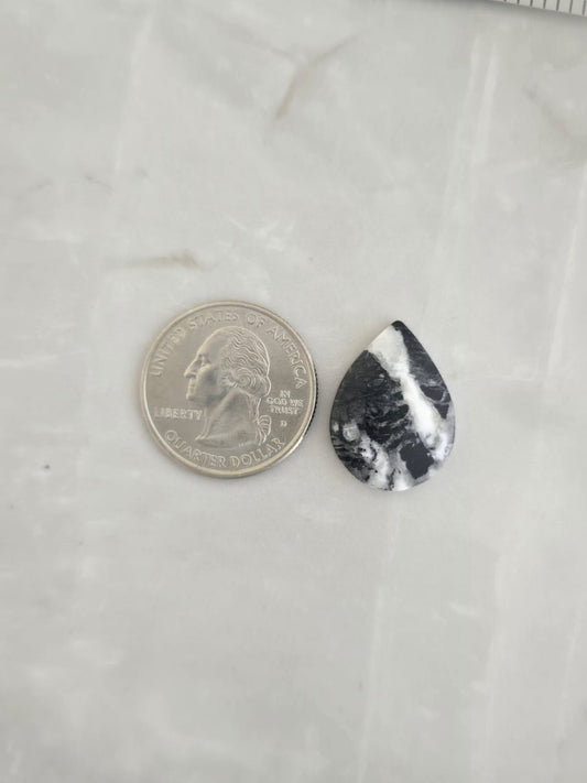 White Buffalo Turquoise Cabochon