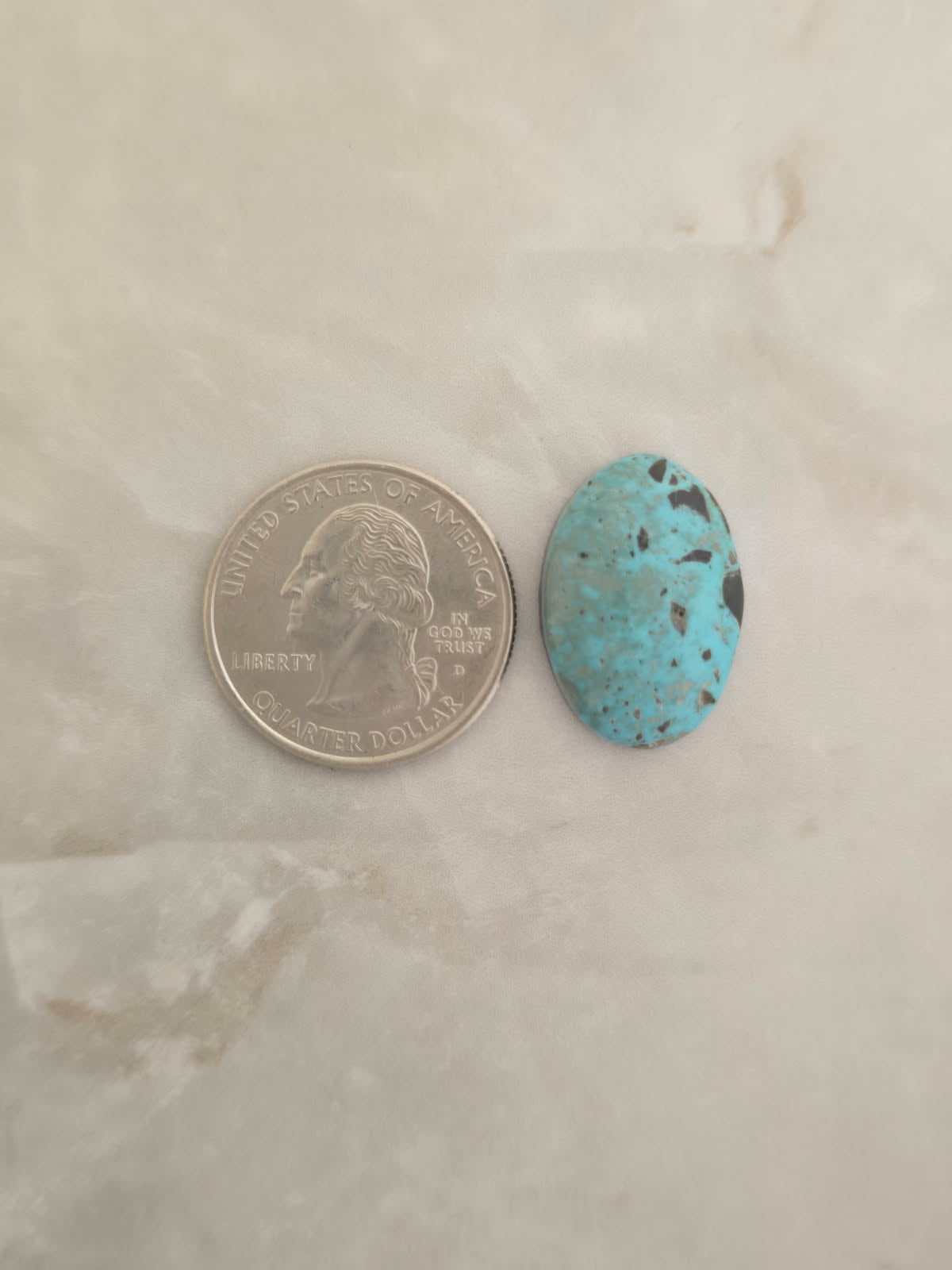 Carico Lake Turquoise Cabochon