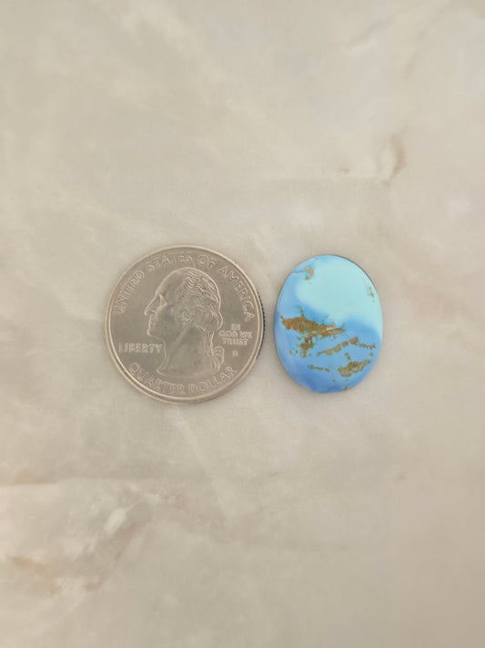 Golden Hill Turquoise Cabochon