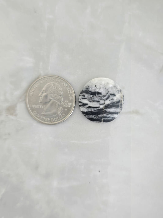 White Buffalo Turquoise Cabochon