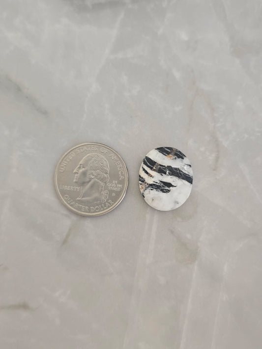 White Buffalo Turquoise Cabochon