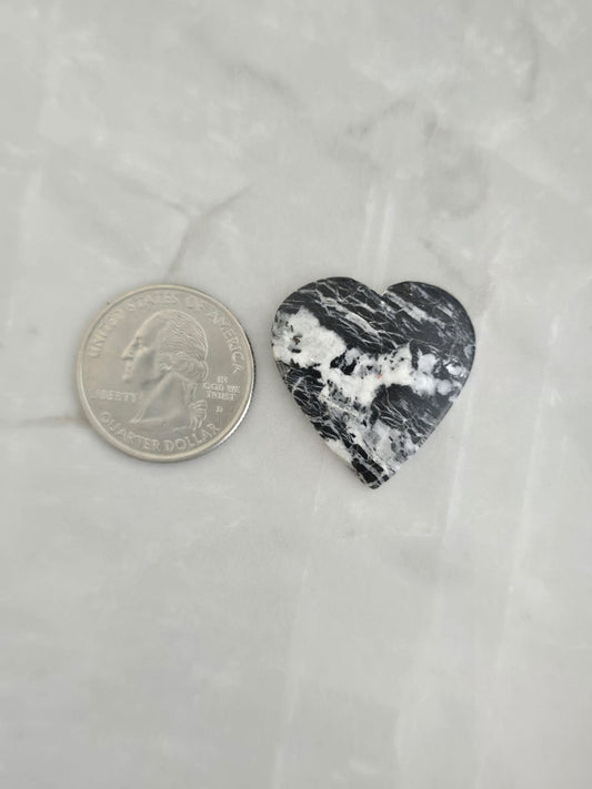 White Buffalo Turquoise Cabochon