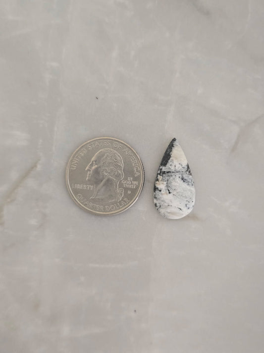 White Buffalo Turquoise Cabochon