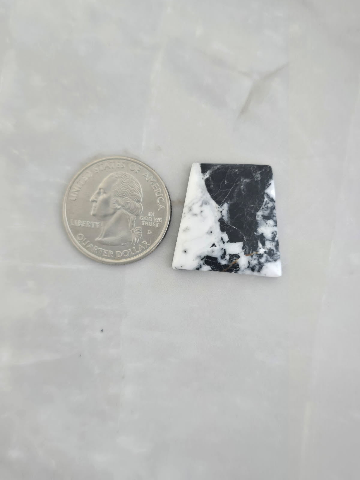 White Buffalo Turquoise Cabochon