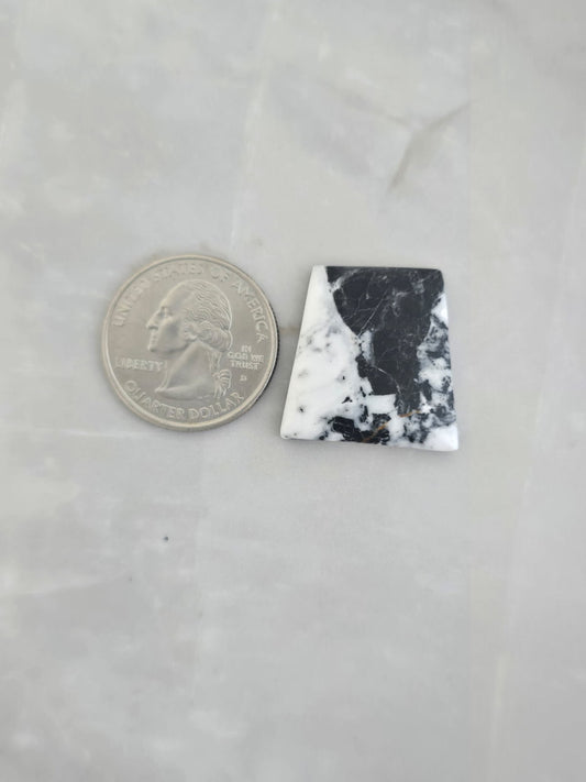 White Buffalo Turquoise Cabochon