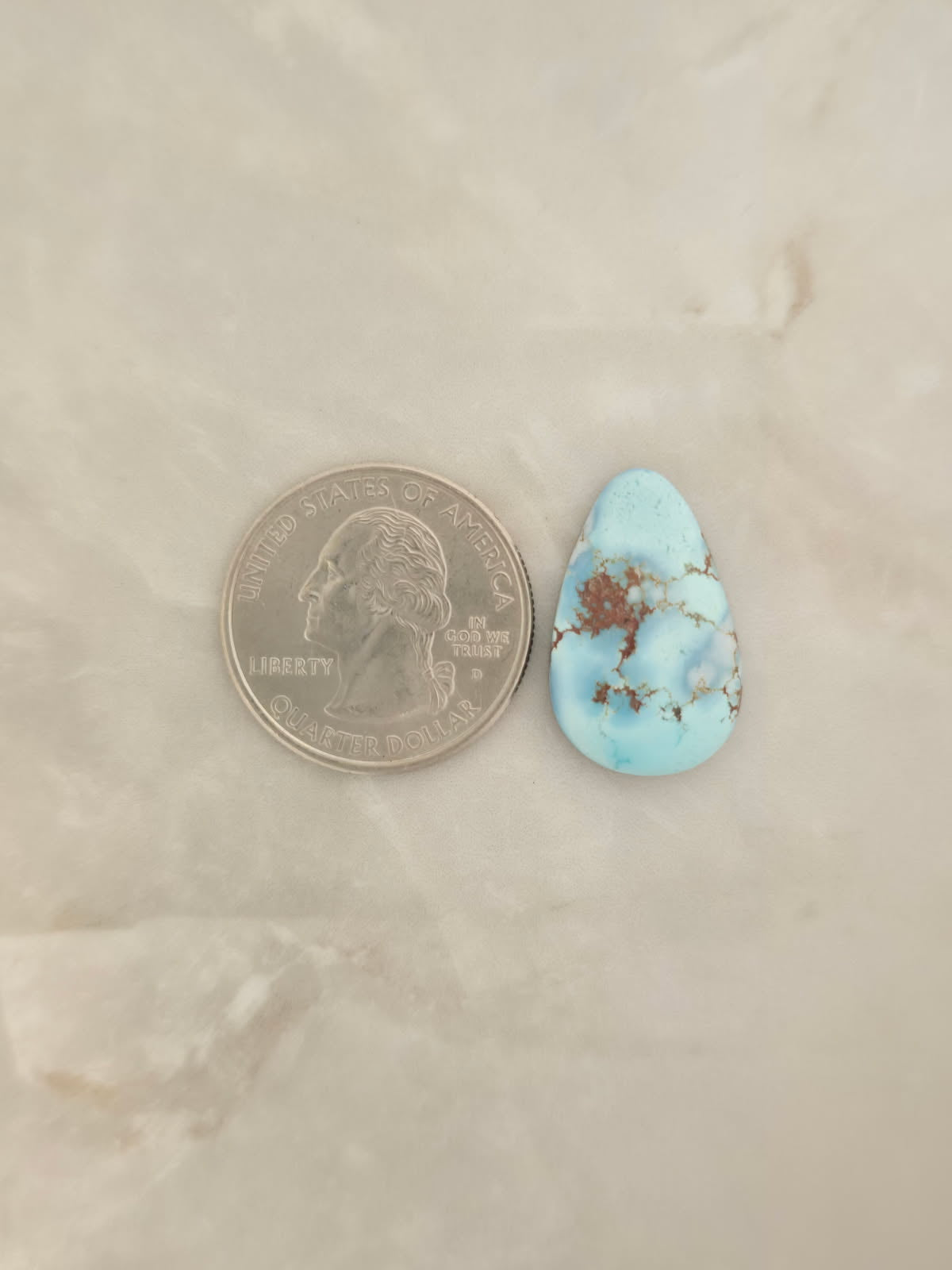 Golden Hill Turquoise Cabochon