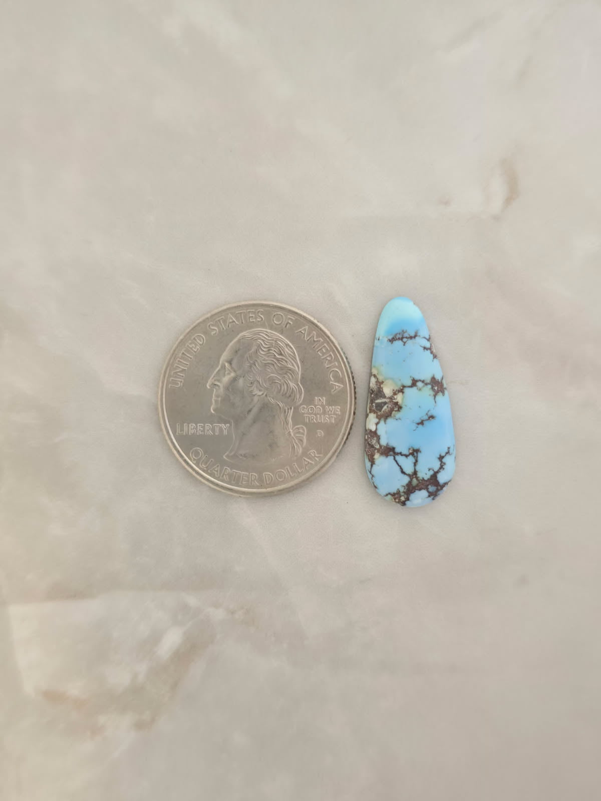 Golden Hill Turquoise Cabochon